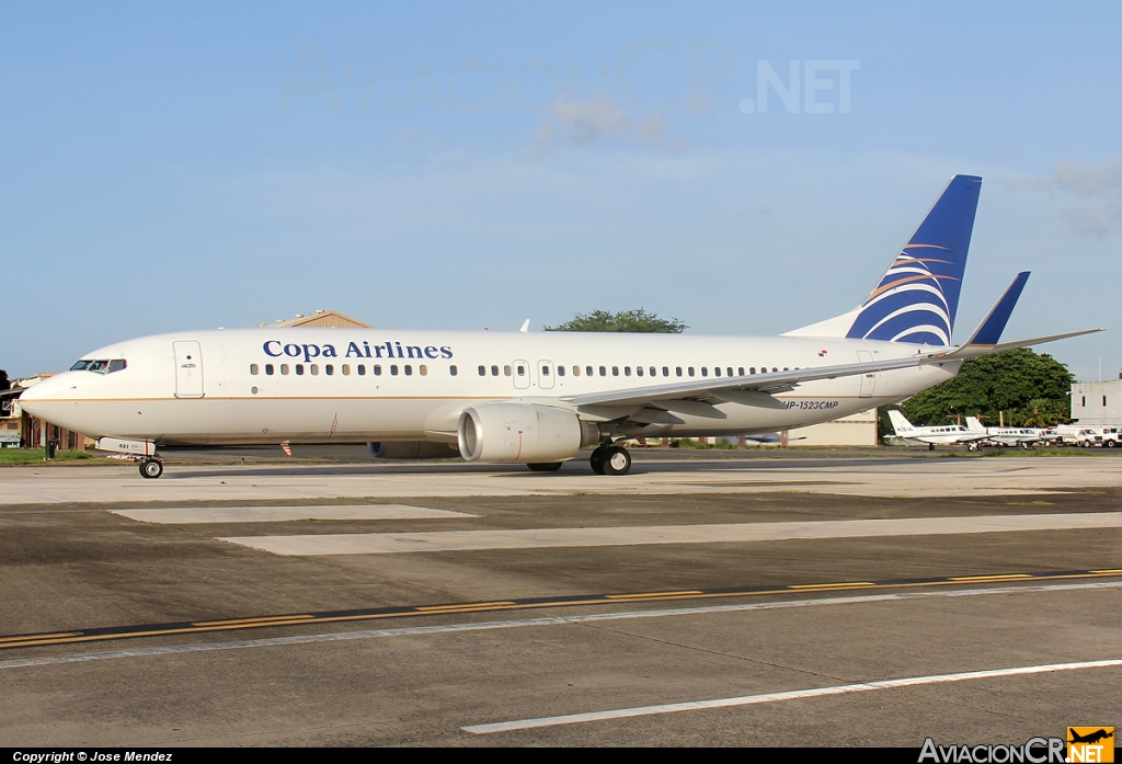 HP-1523CMP - Boeing 737-8V3 - Copa Airlines