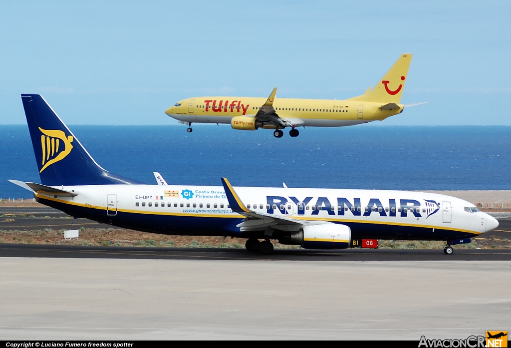 EI-DPY - Boeing 737-8AS - Ryanair