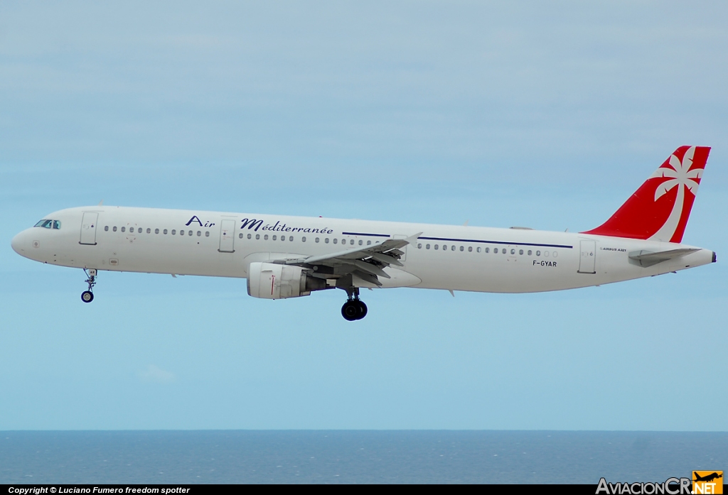 F-GYAR - Airbus A321-211 - Air Méditerranée