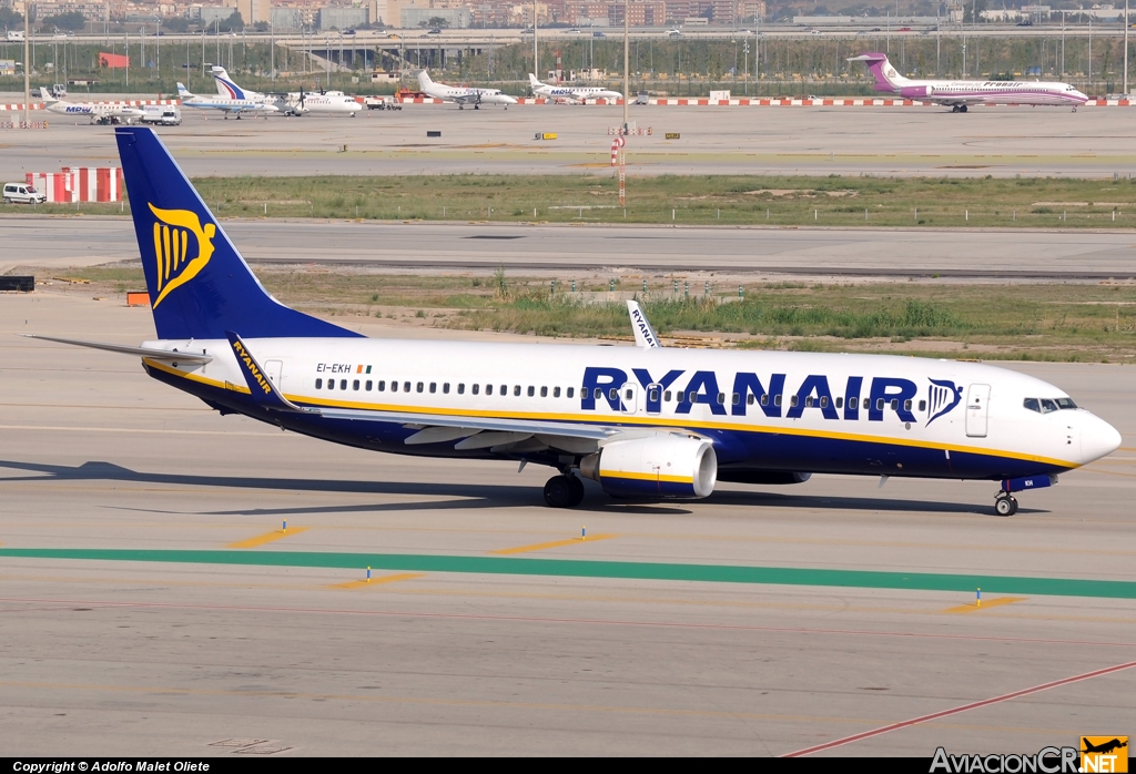 EI-EKH - Boeing 737-8AS - Ryanair