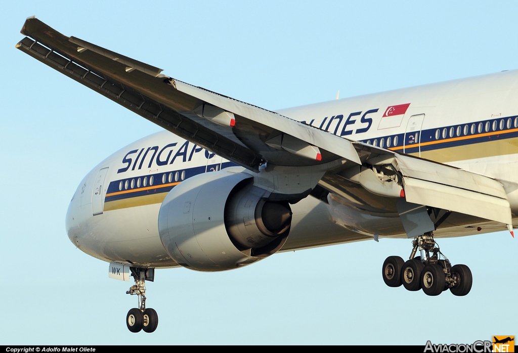 9V-SWK - Boeing 777-312ER - Singapore Airlines