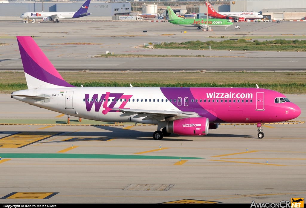 HA-LPI - Airbus A320-232 - Wizzair