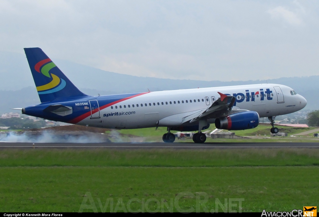 N605NK - Airbus A320-232 - Spirit Airlines