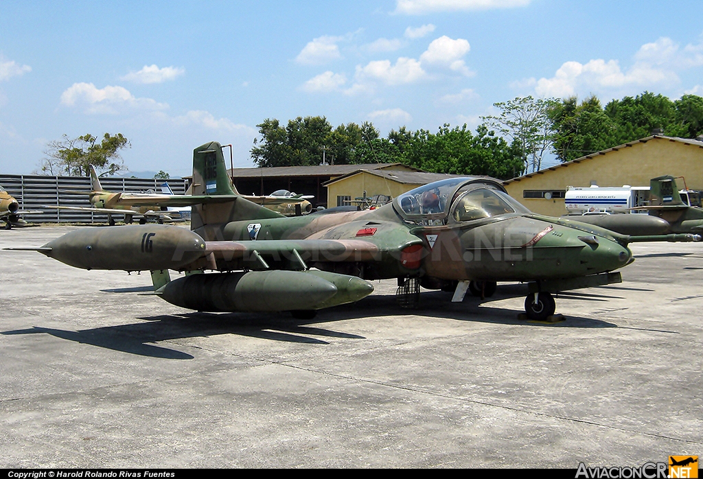 FAH1016 - Cessna A-37B Dragonfly - Fuerza Aerea Hondureña