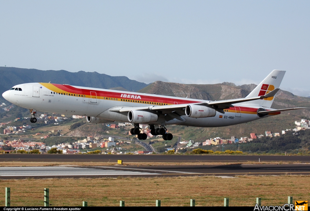 EC-HGU - Airbus A340-313X - Iberia