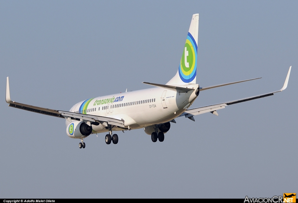 OY-TDA - Boeing 737-8K2 - Transavia Airlines