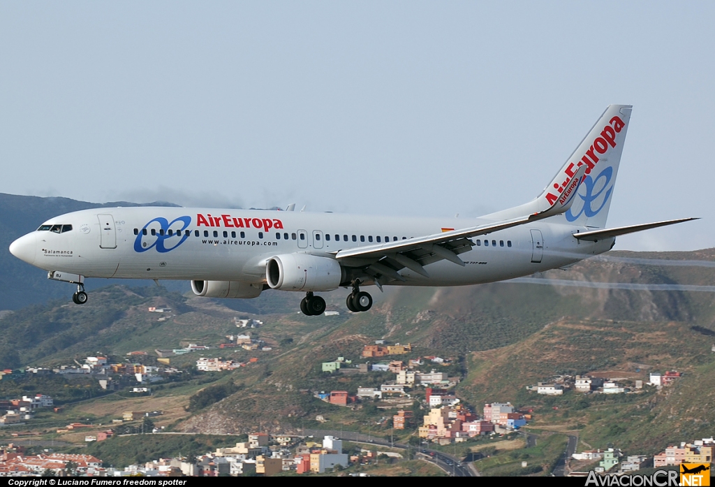 EC-JBJ - Boeing 737-85P - Air Europa