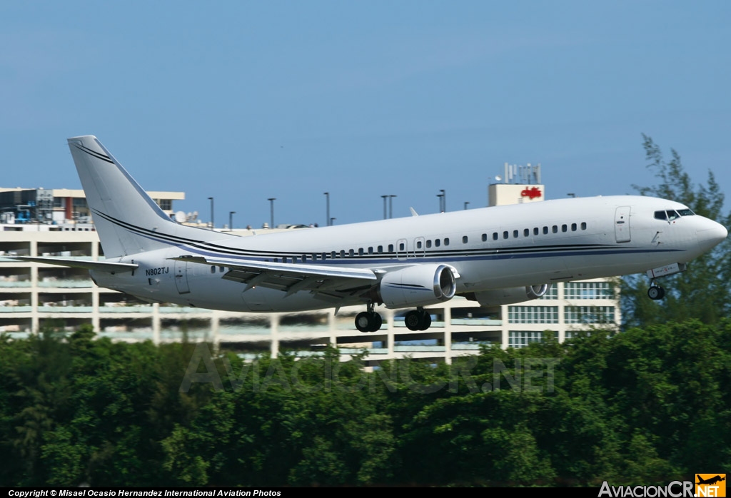 N802TJ - Boeing 737-4B7 - SWIFT AIR