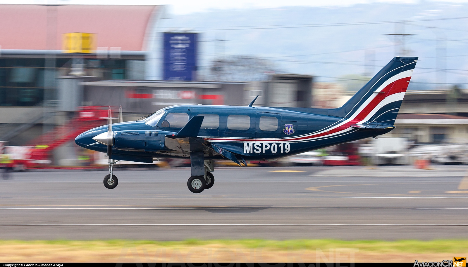 MSP019 - Piper PA-31-350 Navajo Panther - Ministerio de Seguridad Pública - Costa Rica