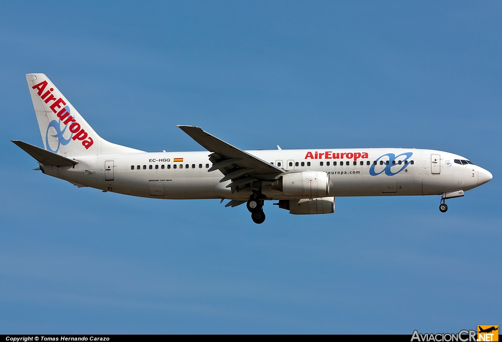 EC-HGQ - Boeing 737-85P - Air Europa