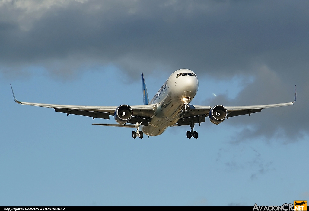 G-TCCA - Boeing 767-31K/ER - Thomas Cook Airlines