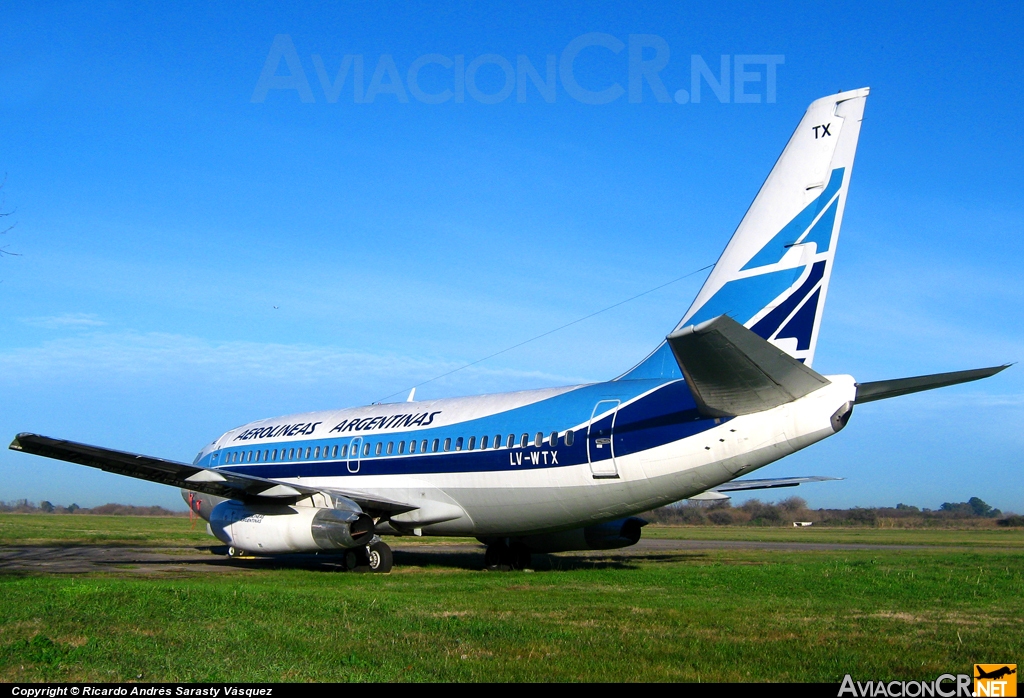LV-WTX - Boeing 737-281/Adv - Aerolineas Argentinas