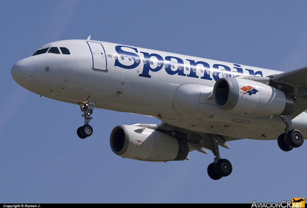 EC-KOX - Airbus A320-232 - Spanair