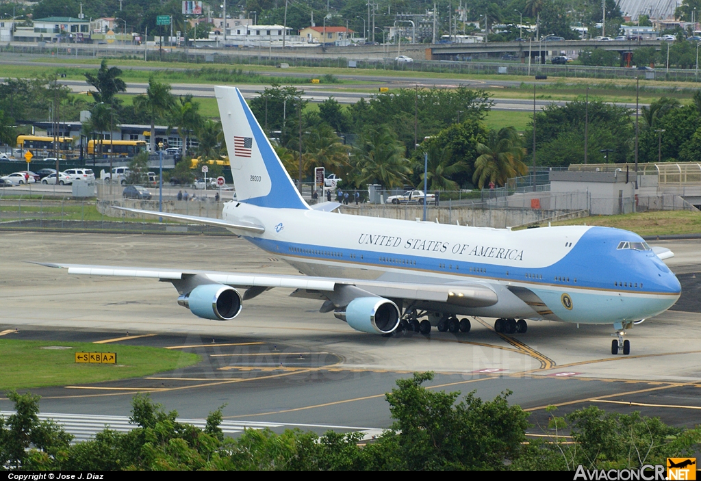 82-8000 - Boeing VC-25A - USAF - United States Air Force - Fuerza Aerea de EE.UU