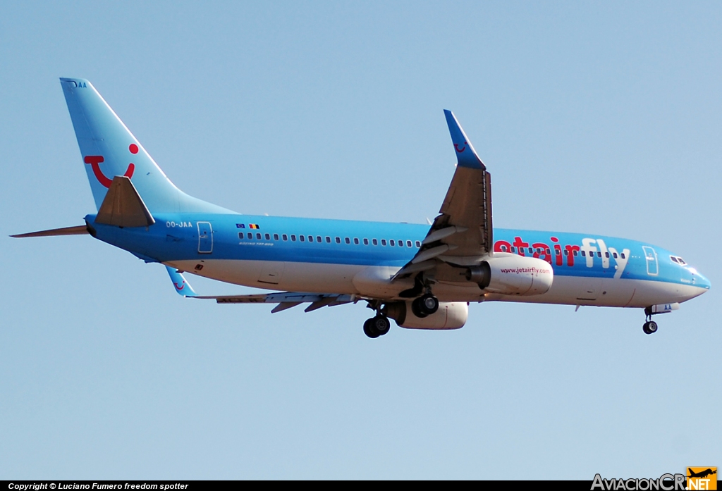 OO-JAA - Boeing 737-8BK - Jetairfly