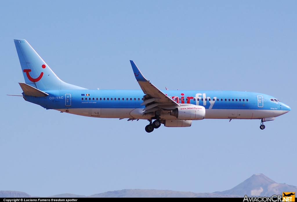 OO-VAC - Boeing 737-8BK - Jetair Fly