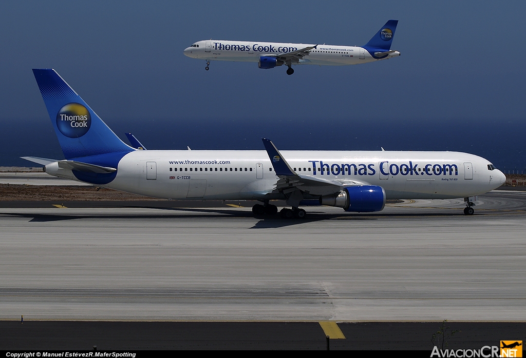 G-TCCB - Boeing 767-31K/ER - Thomas Cook Airlines