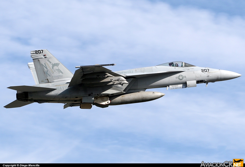 166444 - Boeing F/A-18E Super Hornet - USA - Marina/NAVY