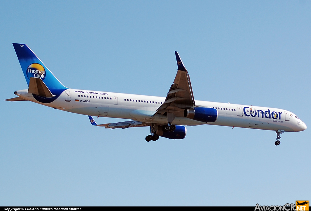 D-ABOF - Boeing 757-330 - Condor