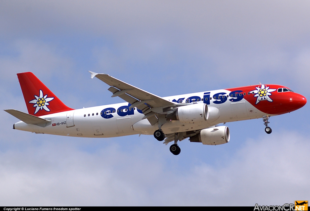 HB-IHZ - Airbus A320-214 - Edelweiss Air