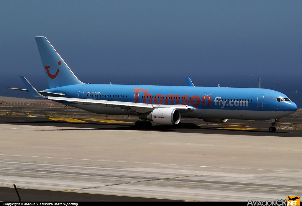 G-OBYH - Boeing 767-304/ER - Thomsonfly