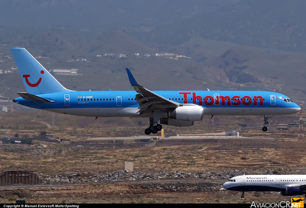 G-OOBN - Boeing 757-2G5 - Thomsonfly