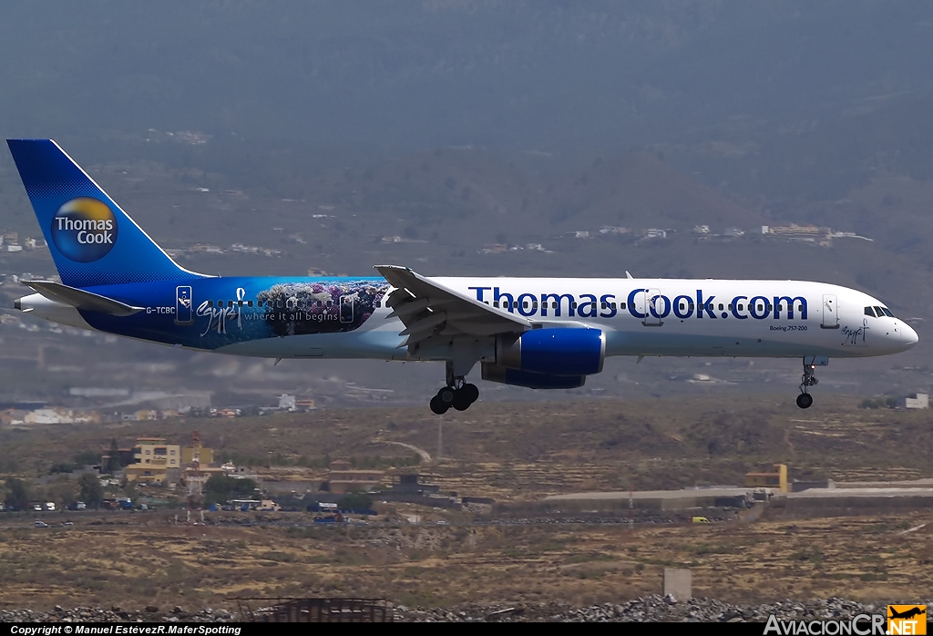 G-TCBC - Boeing 757-236 - Thomas Cook Airlines UK.
