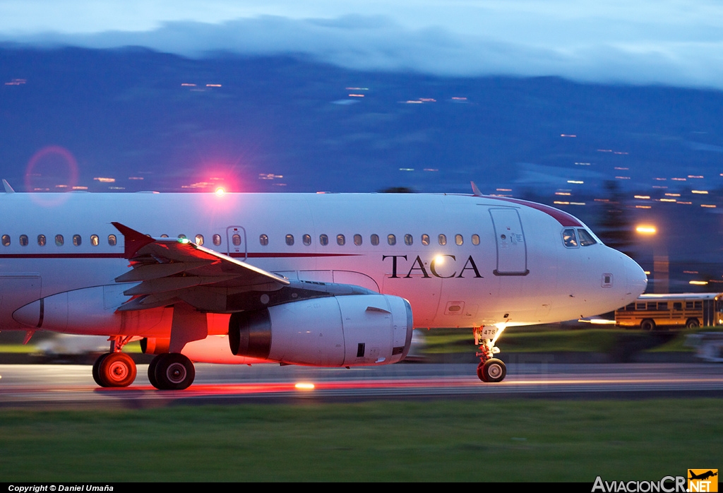 N478TA - Airbus A319-132 - TACA