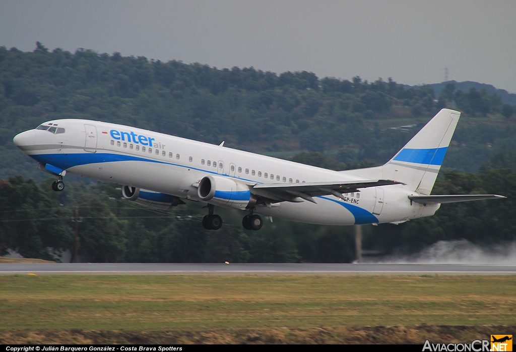 SP-ENC - Boeing 737-4Q8 - Enter Air