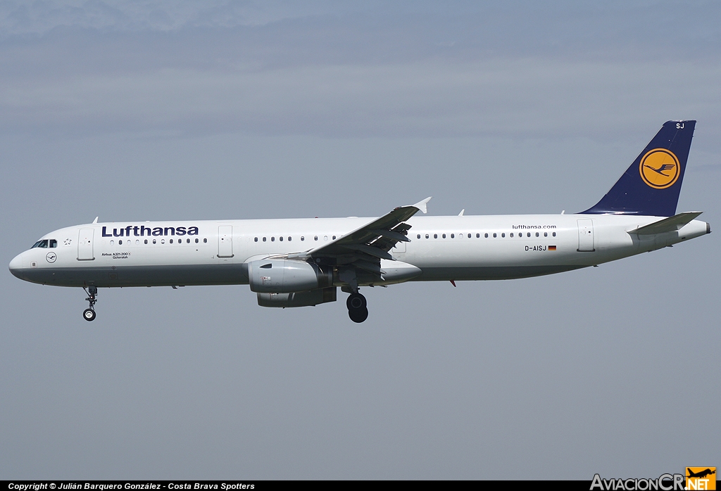 D-AISJ - Airbus A321-231 - Lufthansa