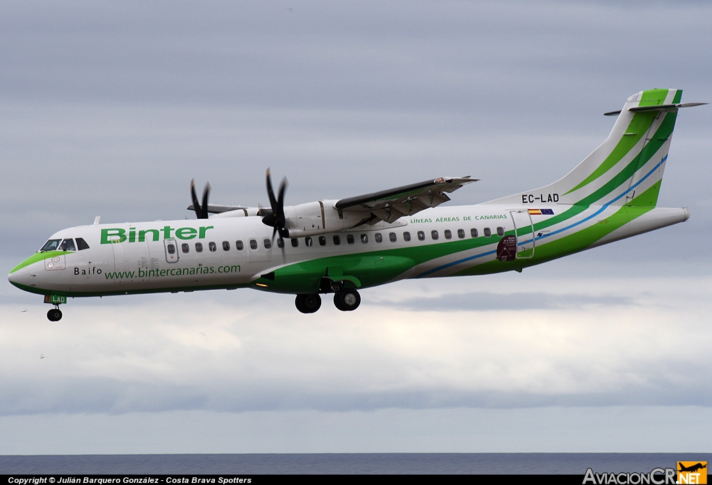 EC-LAD - ATR 72-212A - Binter Canarias