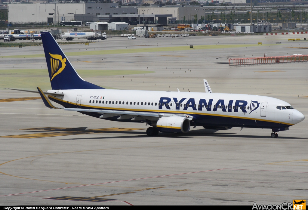 EI-DLE - Boeing 737-8AS - Ryanair