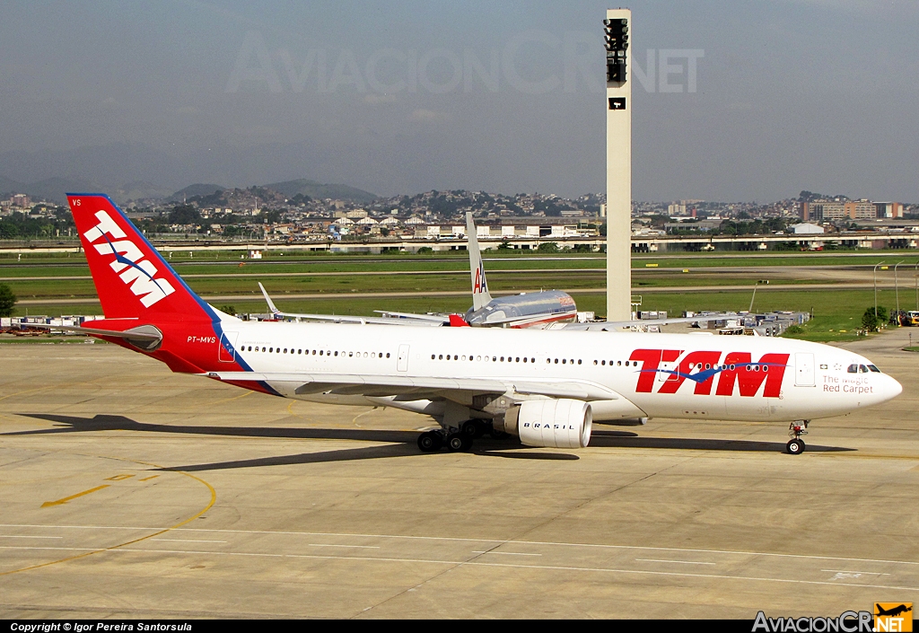 PT-MVS - Airbus A330-223 - TAM