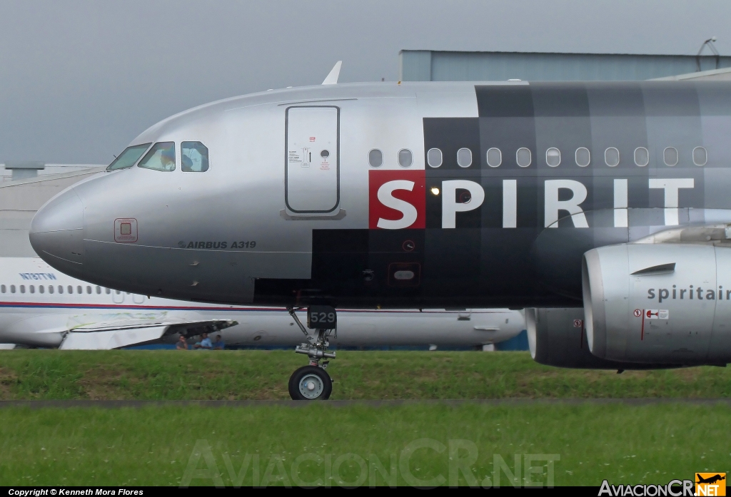 N529NK - Airbus A319-132 - Spirit Airlines