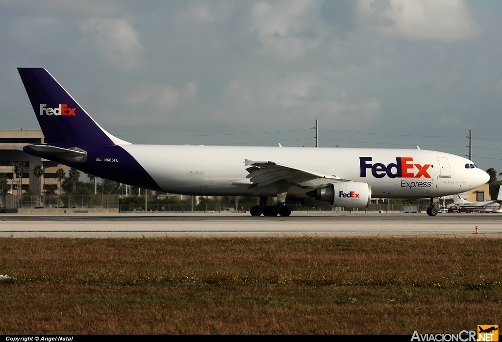 N686FE - Airbus A300F4-605R - FedEx