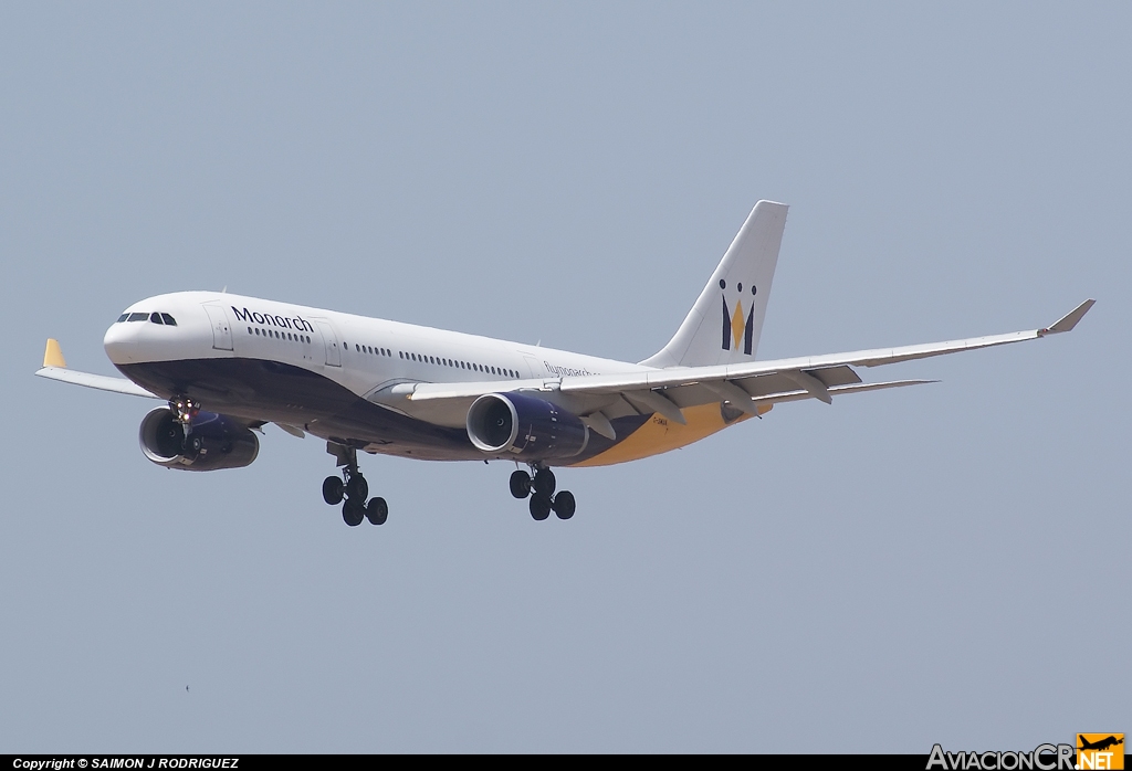 G-SMAN - Airbus A330-243 - Monarch Airlines