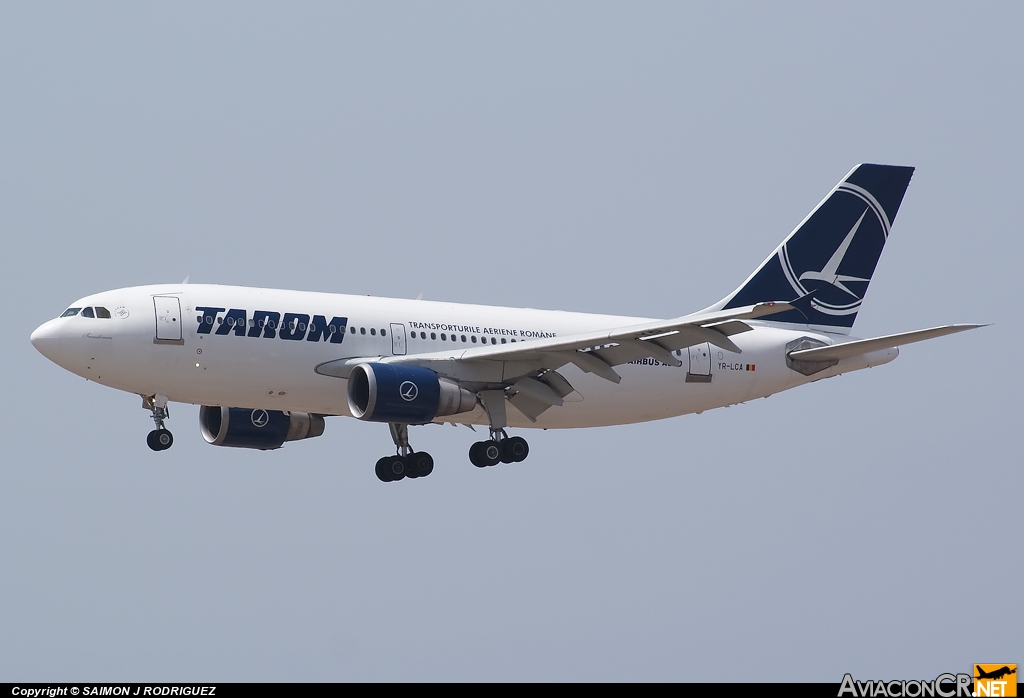 YR-LCA - Airbus A310-325 - Tarom - Romanian Air Transport