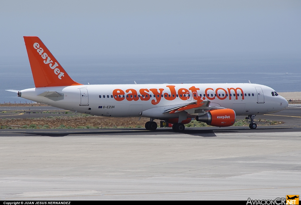 G-EZUH - AIRBUS A320-214 - EasyJet Airline