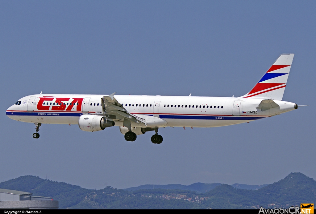 OK-CED - Airbus A321-211 - CZECH AIRLINES