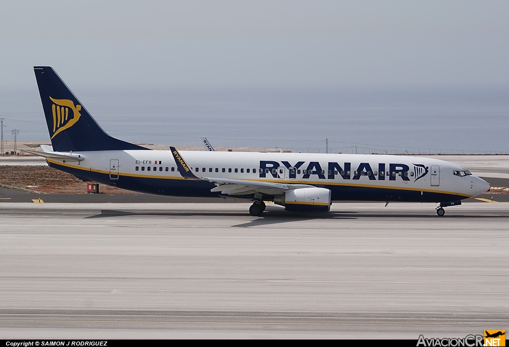EI-EFR - Boeing 737-8AS - Ryanair