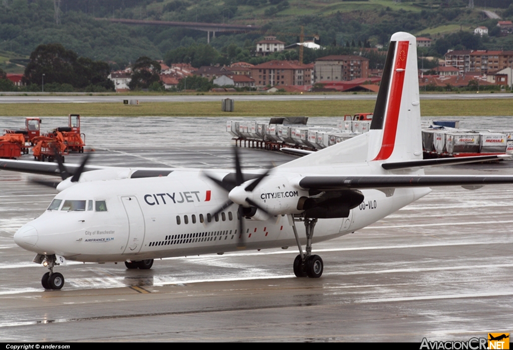 OO-VLO - Fokker 50 - VLM airliners