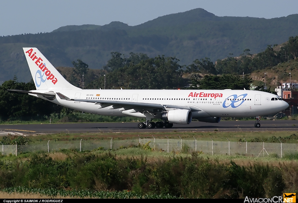 EC-KTG - Airbus A330-202 - Air Europa