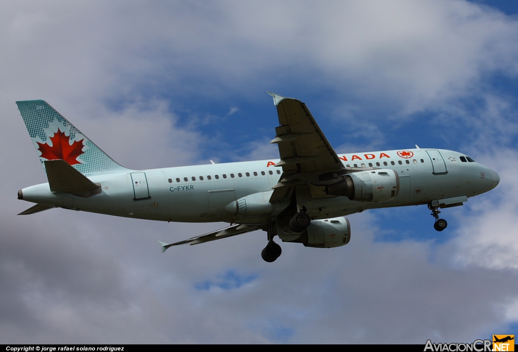 C-FYKR - Airbus A319-114 - Air Canada