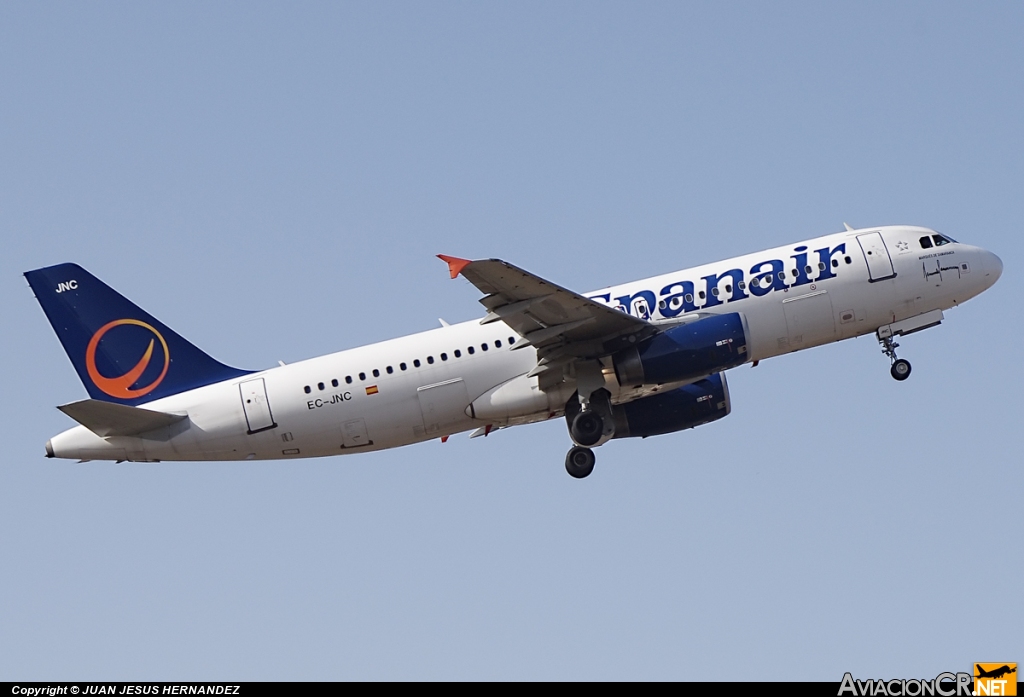 EC-JNC - Airbus A320-232 - Spanair