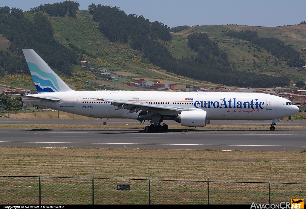 CS-TFM - Boeing 777-212/ER - Euro Atlantic