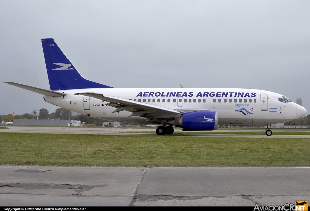 LV-BNS - Boeing 737-5K5 - Aerolineas Argentinas