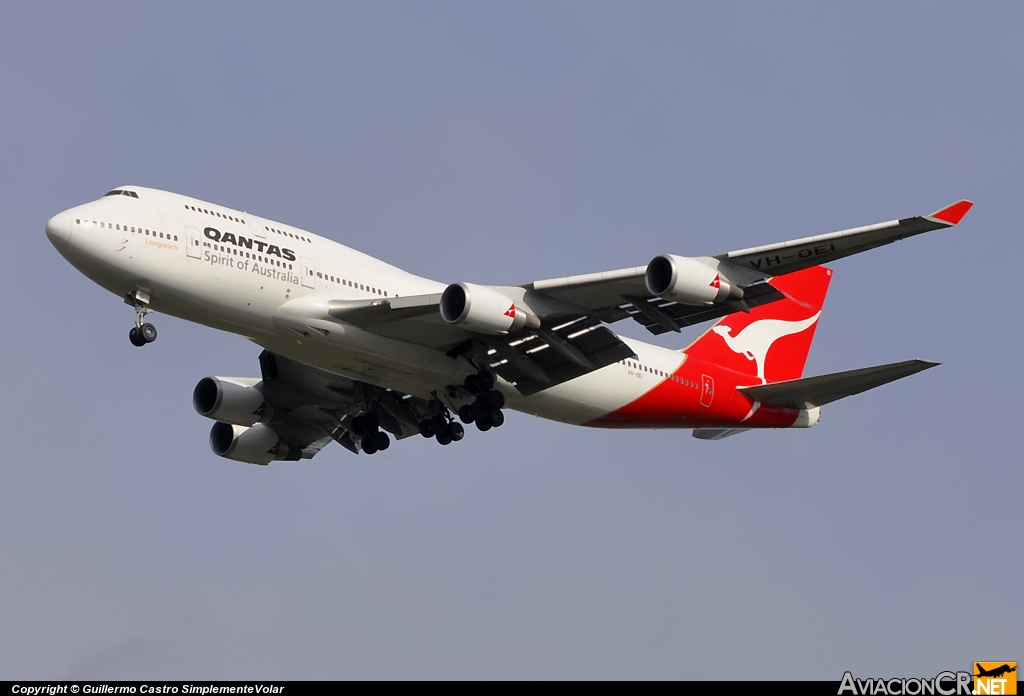 VH-OEI - Boeing 747-438/ER - Qantas