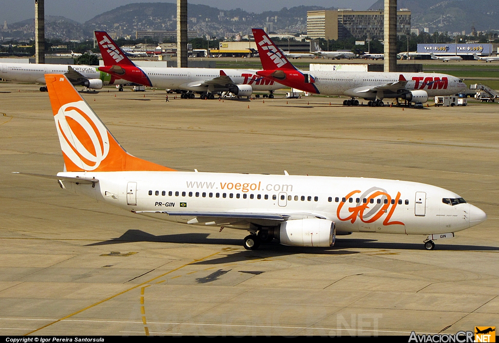 PR-GIN - Boeing 737-73V - Gol Transportes Aereos