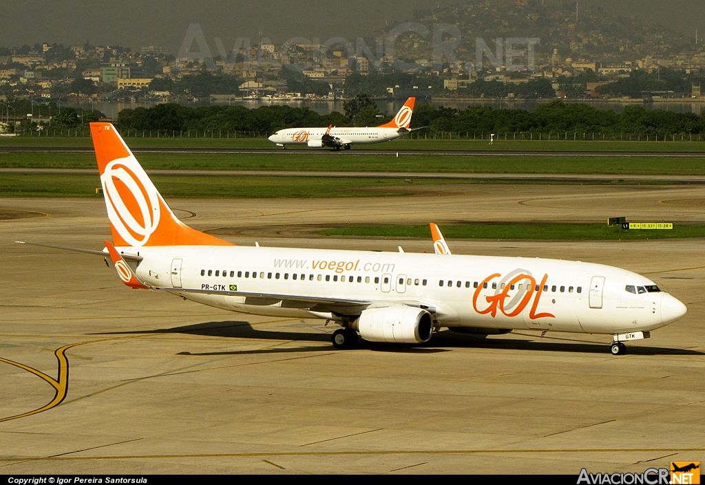 PR-GTK - Boeing 737-8EH - Gol Transportes Aereos