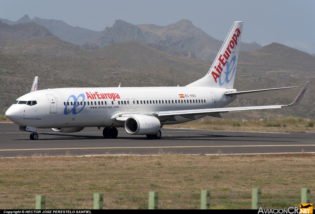 EC-KBV - Boeing 737-85P - Air Europa